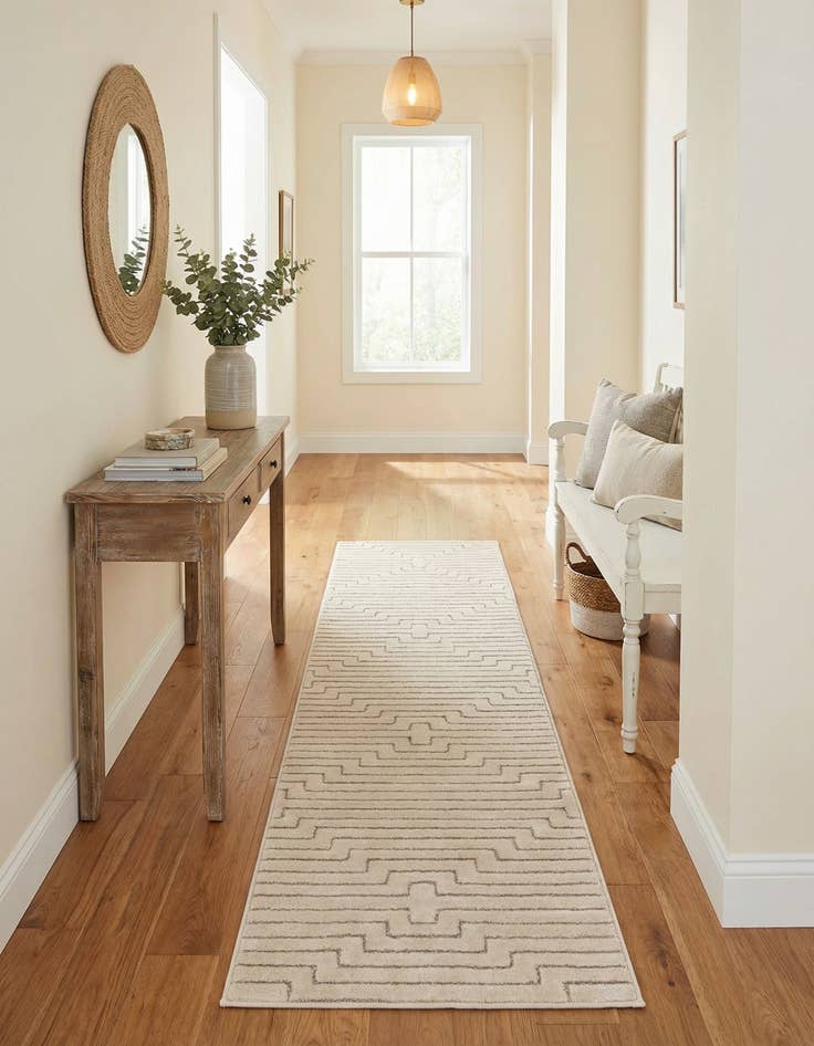 Detail image of 2' x 8' Vogue Geo Runner Rug