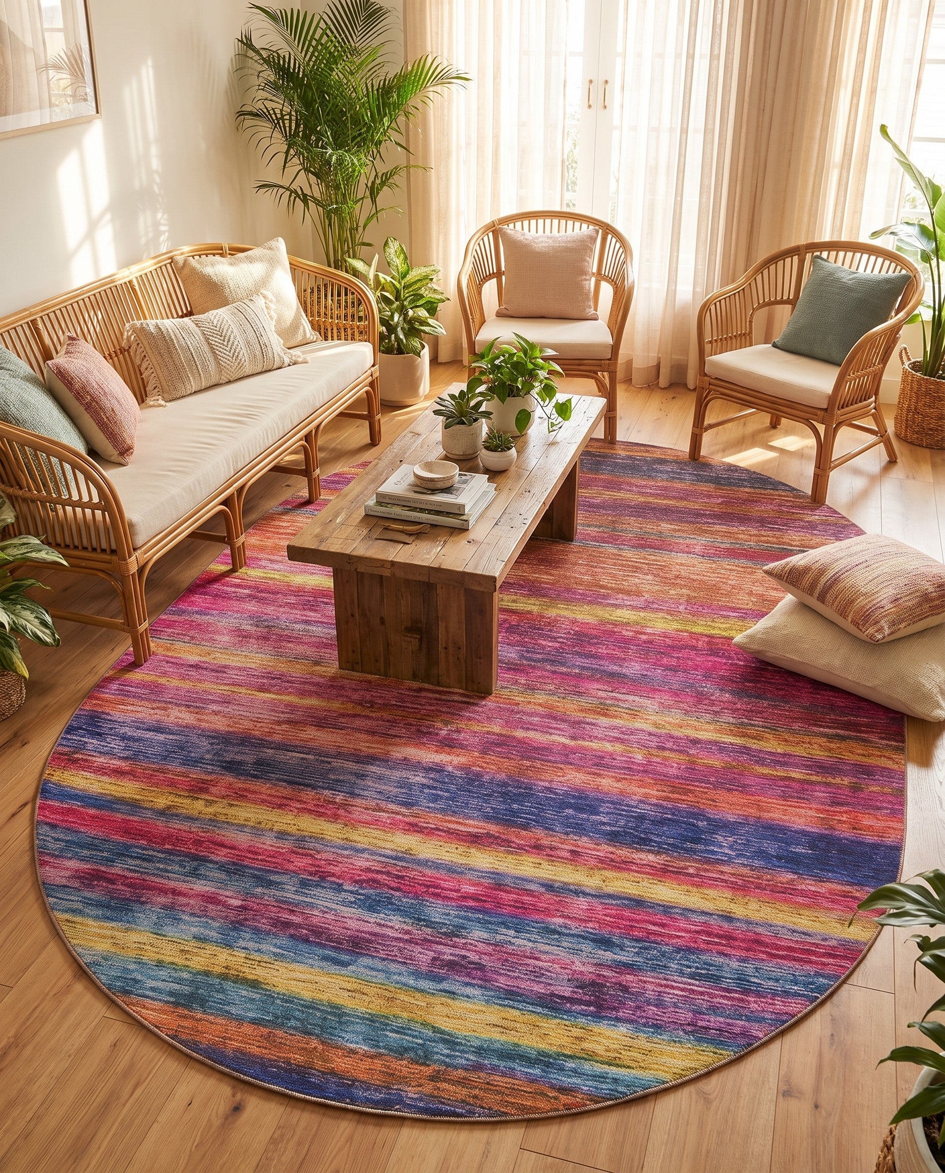 7' 6 x 10' 6 Asha Oval Rug