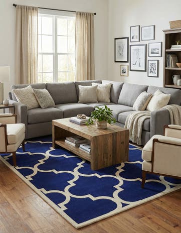 9' x 12' Lattice Rug