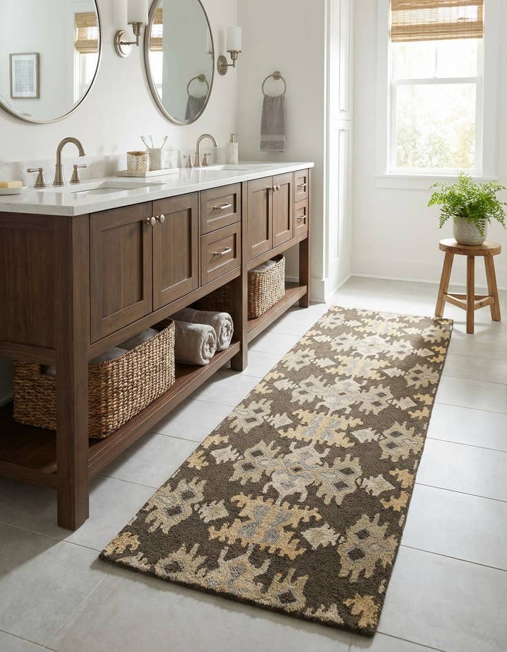 Detail image of 2' 7 x 8' Luna Runner Rug