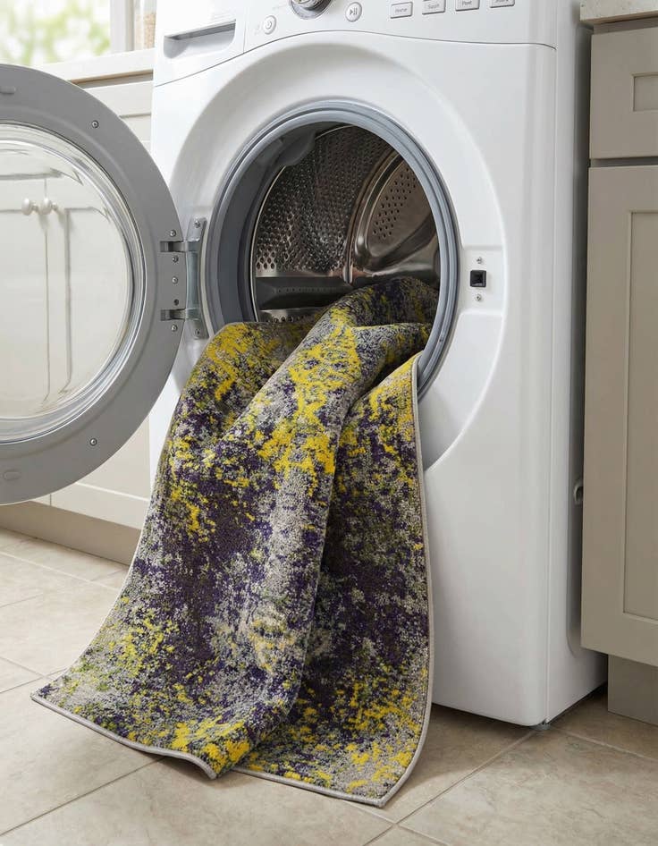 Detail image of 2' 7 x 10'  Washable Casablanca Runner Rug