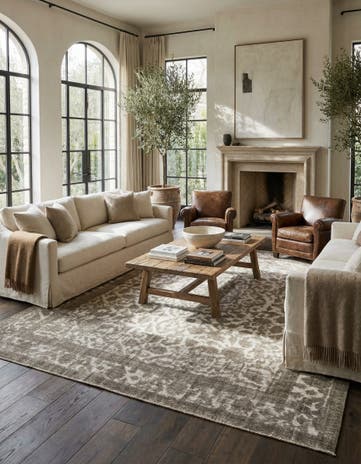 9' 8 x 12' 1 Hand Knotted Ultra Vintage Persian Wool Rug