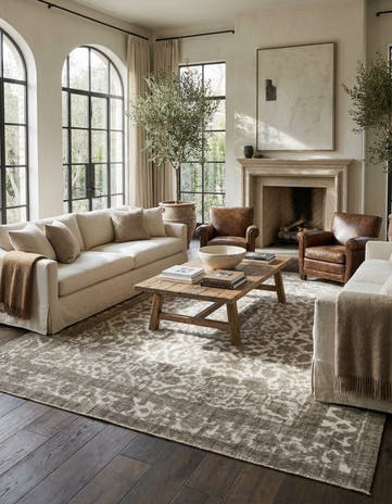 9' 8 x 12' 1 Hand Knotted Ultra Vintage Persian Wool Rug