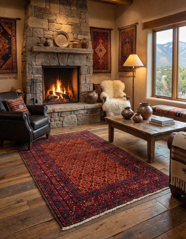 Detail image of 3' 3 x 5' 7 Gutchan Rug