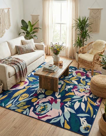 7' 10 x 7' 10 Bloom Square Rug