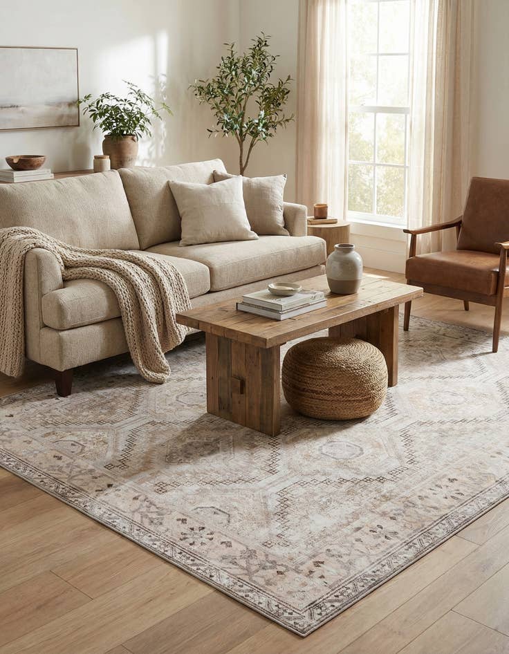 Detail image of 7' 10 x 10' Yara Rug