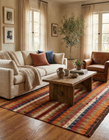 4' 2 x 5' 9 Jajim Rug