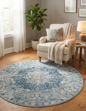 4' x 4' Newport Round Rug