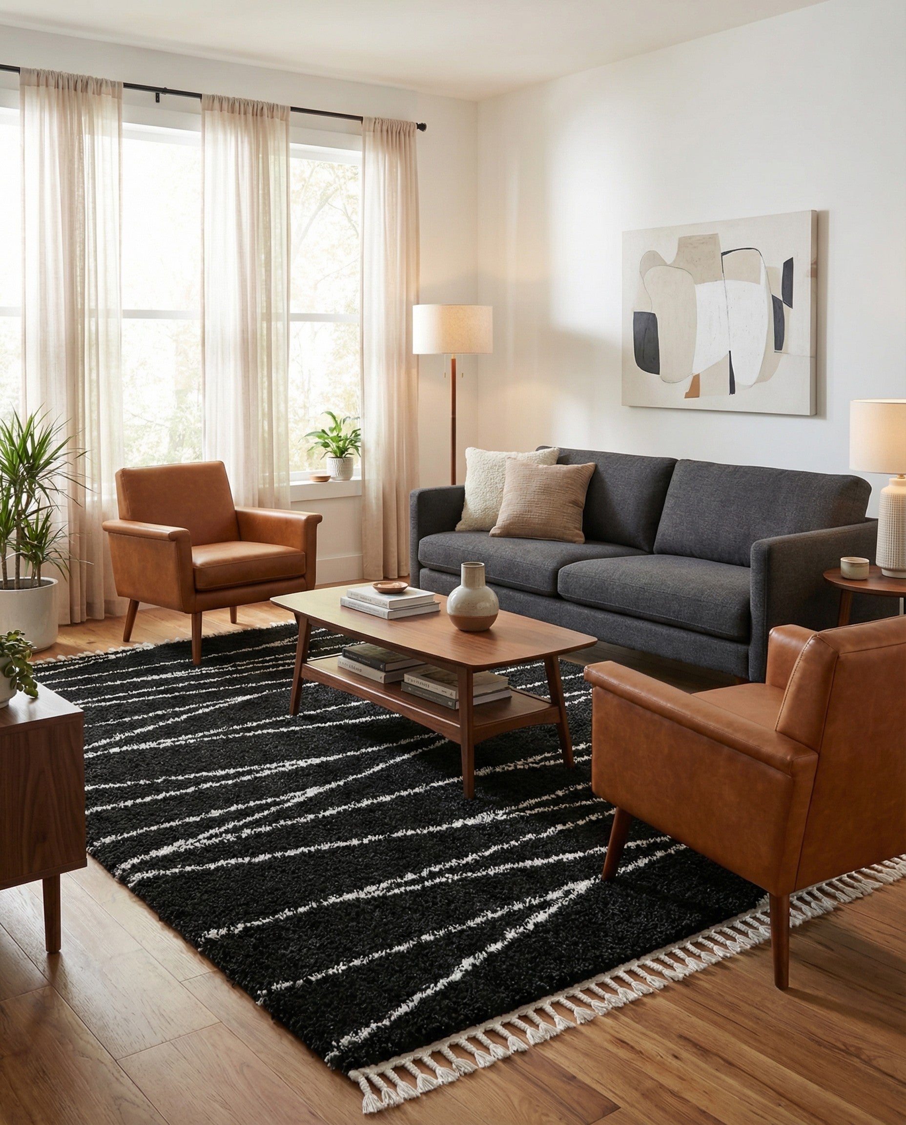  9' x 12' Serenity Shag Rug