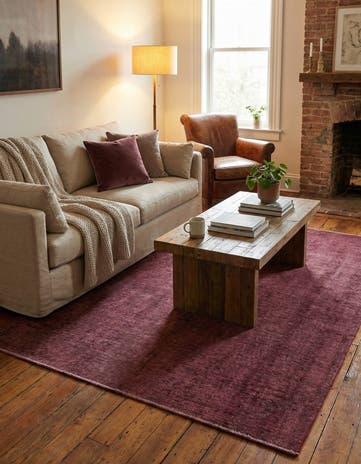 4' 5 x 6' 3 Hand Knotted Ultra Vintage Persian Wool Rug