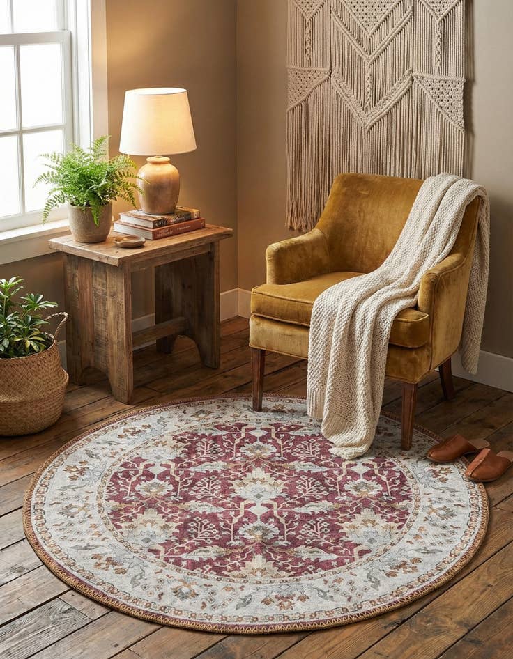 Detail image of 2' x 2' Timeless Round Rug