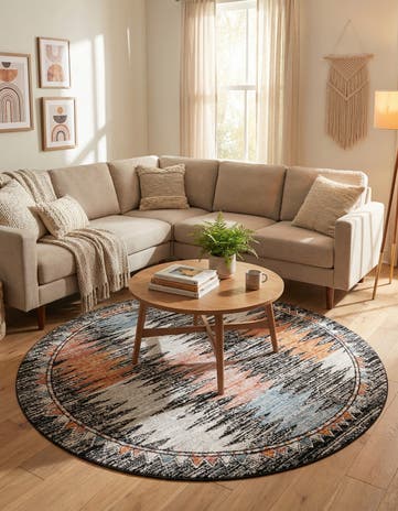 7' x 7' Aramis Round Rug