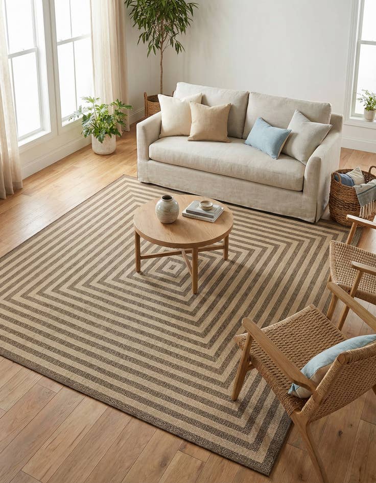 Detail image of 8' x 8' Dunes Square Rug