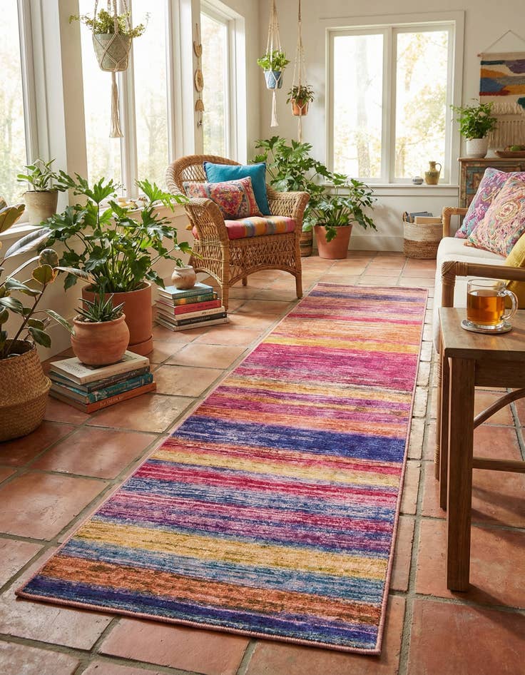 Detail image of  2' 6 x 14' Asha Runner Rug