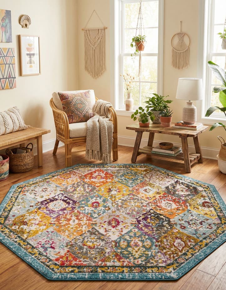 6' x 6' Madeline Octagon Rug