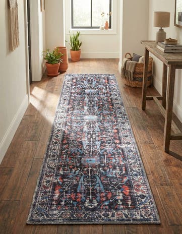 2' x 7' 10 Washable Mangata Runner Rug