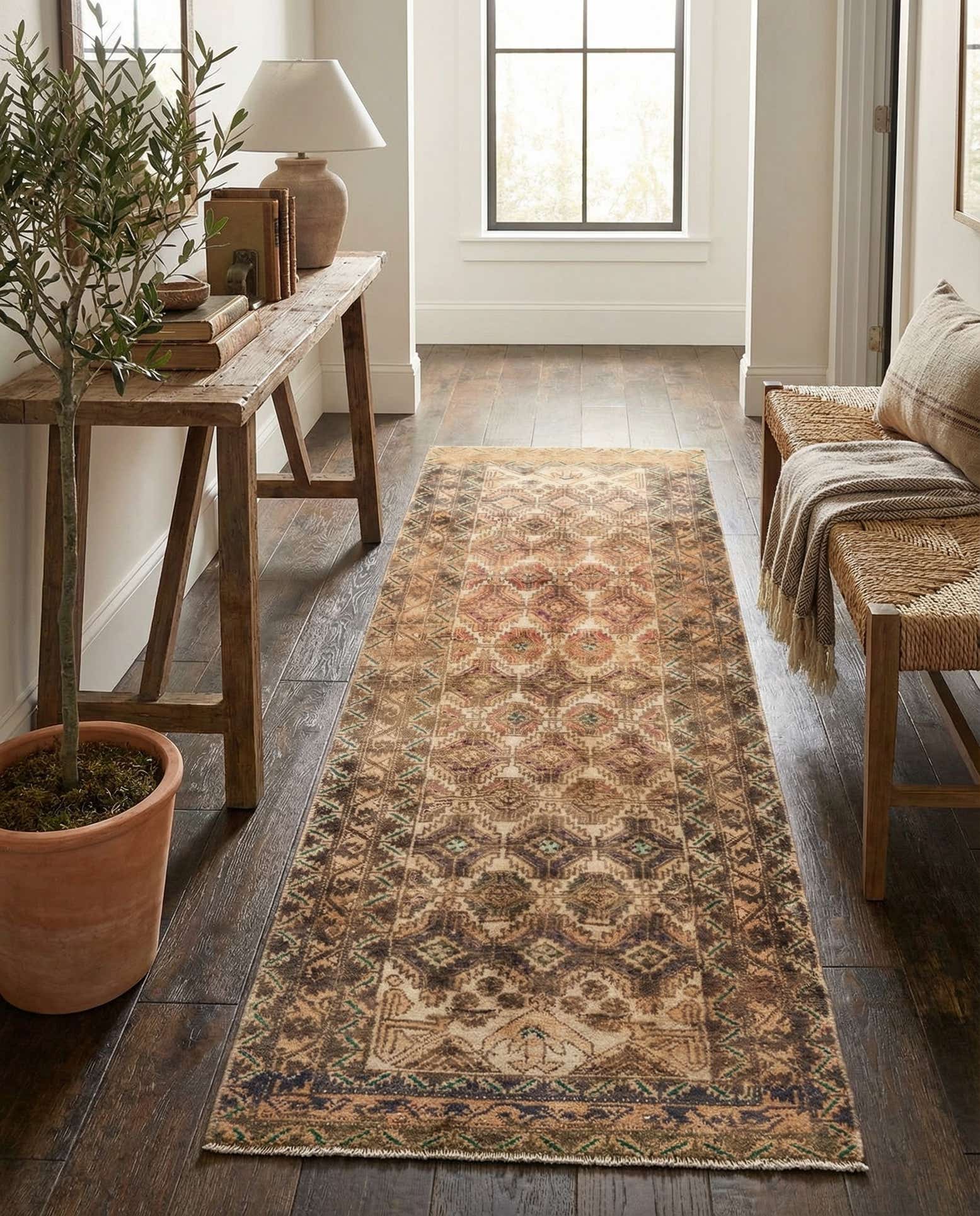 2' 2 x 6' 5 Hamedan Runner Rug