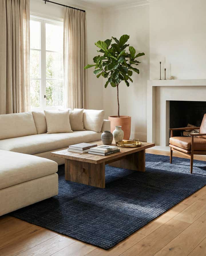 5' 5 x 8' Hand Knotted Darya Wool Rug
