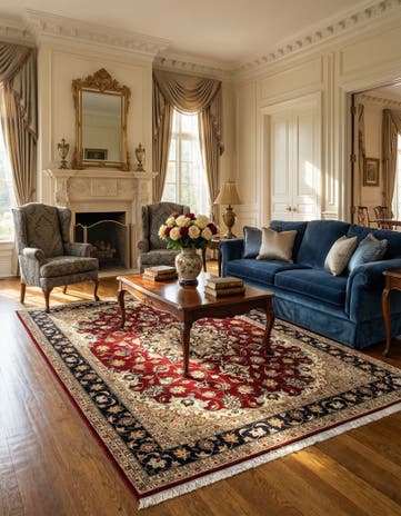 5' 1 x 6' 9 Tabriz Rug