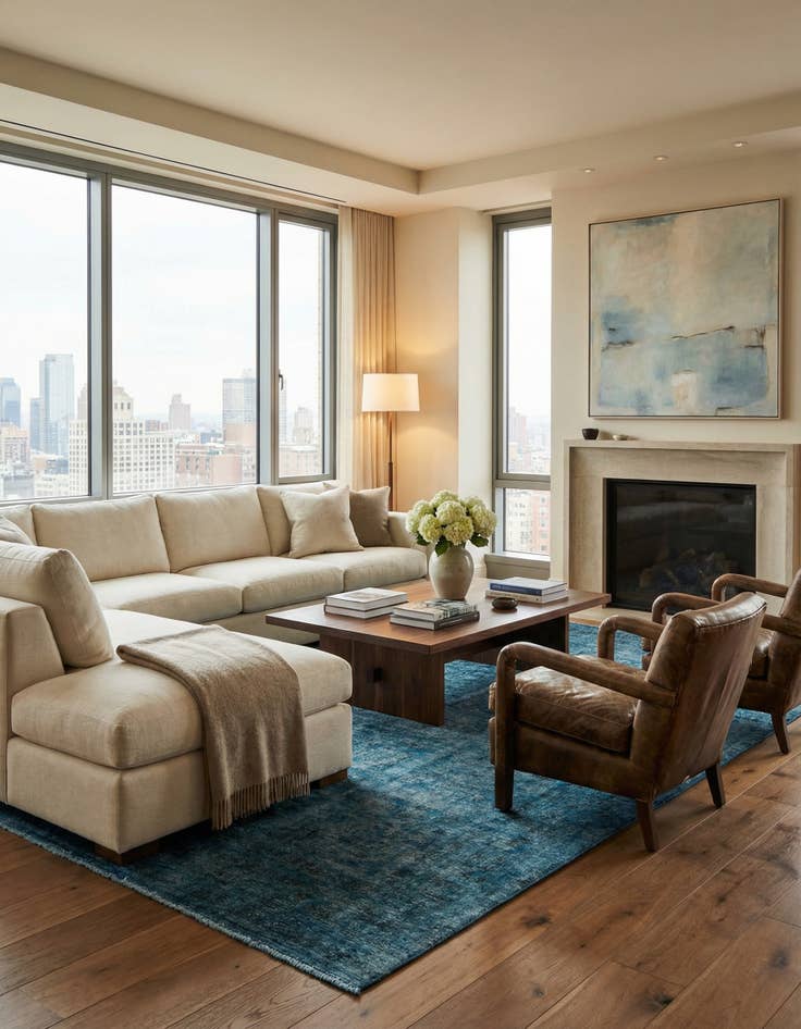 Detail image of 7' 8 x 11' 3  Hand Knotted Ultra Vintage Persian Wool Rug