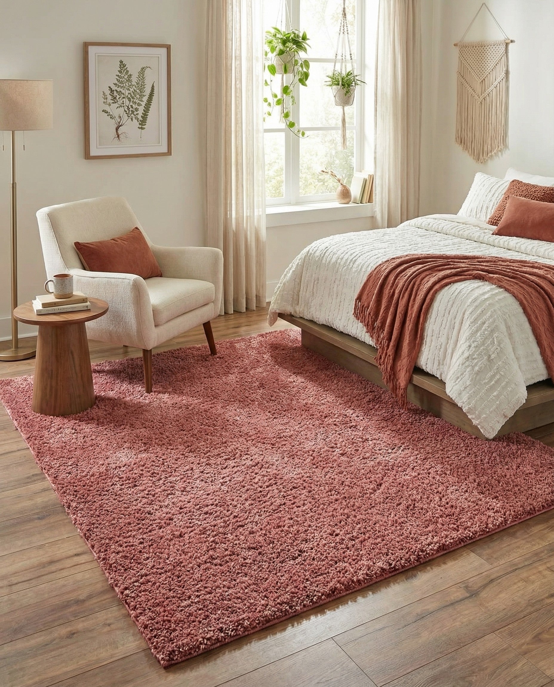  6' 5 x 6' 5 Jill Zarin Shaggy Chic Square Rug