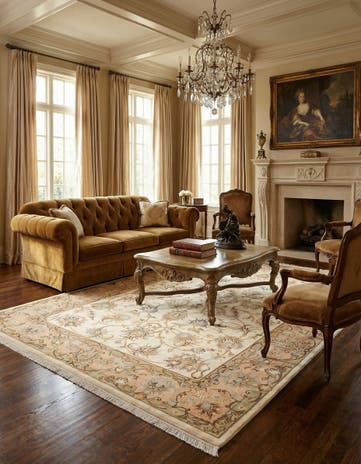 4' 10 x 8' 3 Tabriz Rug