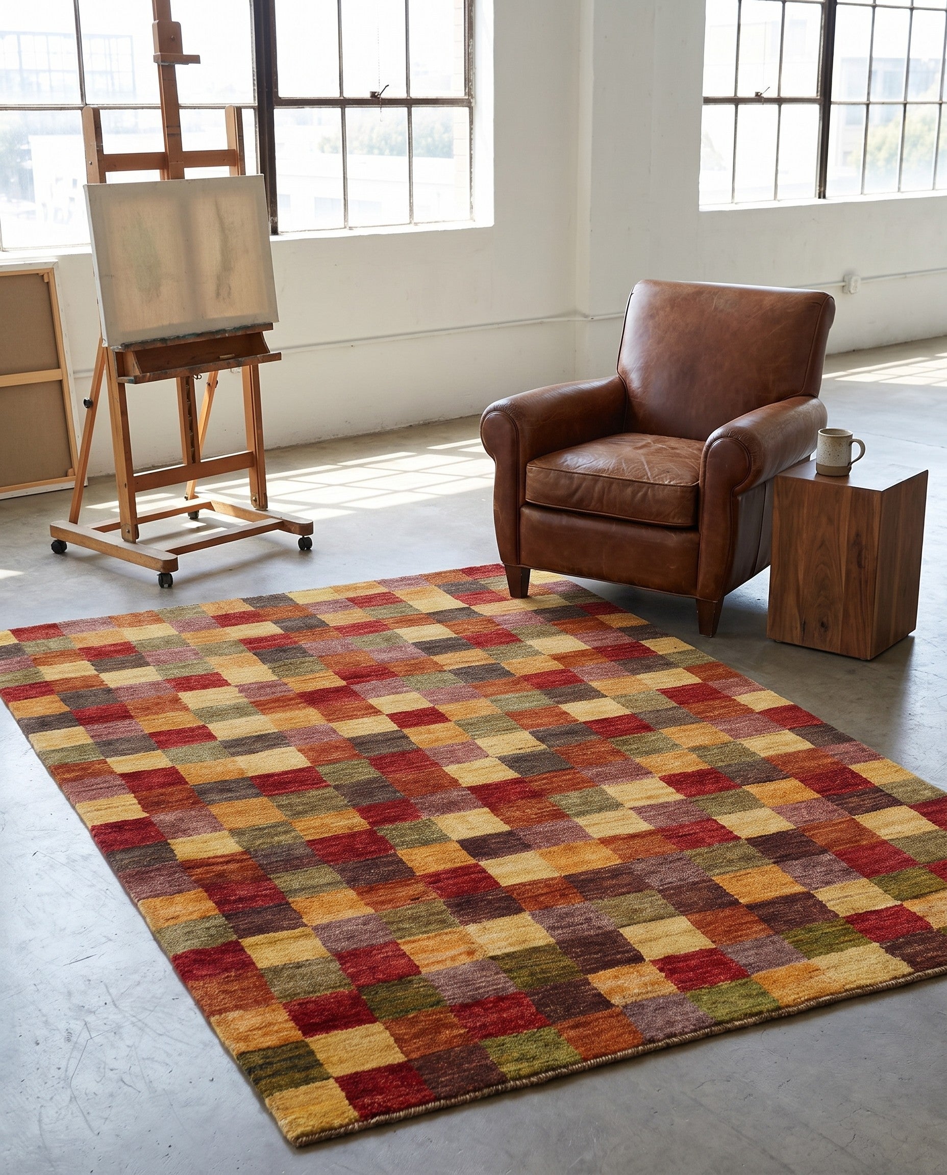 140cm x 195cm Hand Knotted Ziegler Modern Rug