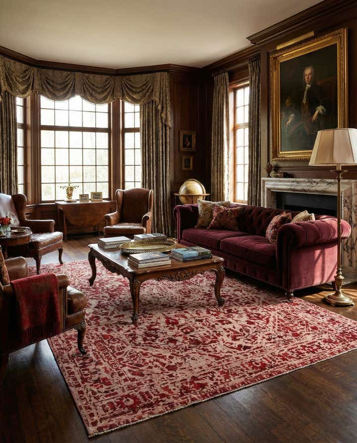 7' 11 x 11' Vintage Royal Wool Rug