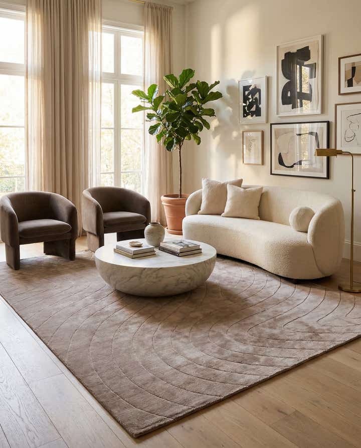 9' 10 x 13' 1 Hand Knotted Darya Wool Rug