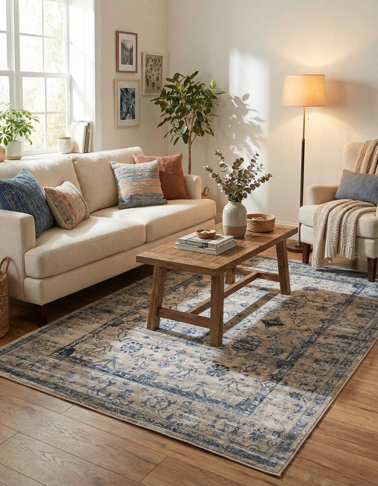 Detail image of 5' x 7' 7 Villa Rug