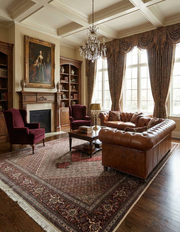 Detail image of  8' 4 x 11' 1 Tabriz Mahi Wool Rug