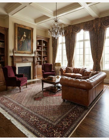 8' 4 x 11' 1 Tabriz Mahi Wool Rug