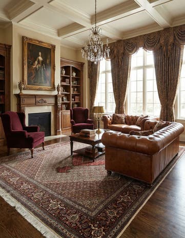 8' 4 x 11' 1 Tabriz Mahi Wool Rug