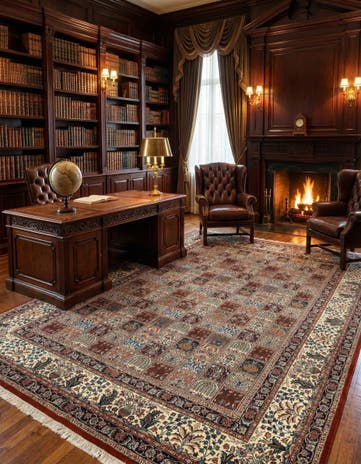 8' x 11' 4 Mood Wool Rug