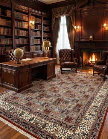 8' x 11' 4 Mood Wool Rug