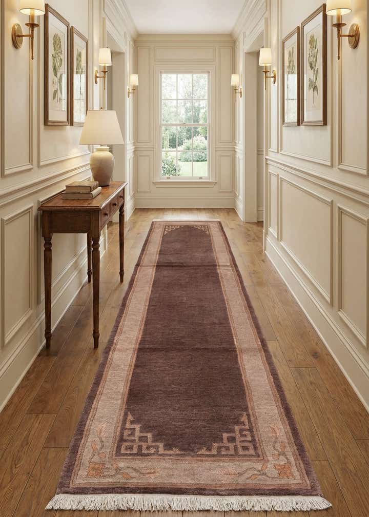 2' 10 x 11' 3 Hand Knotted Tibet Wool Runner Rug