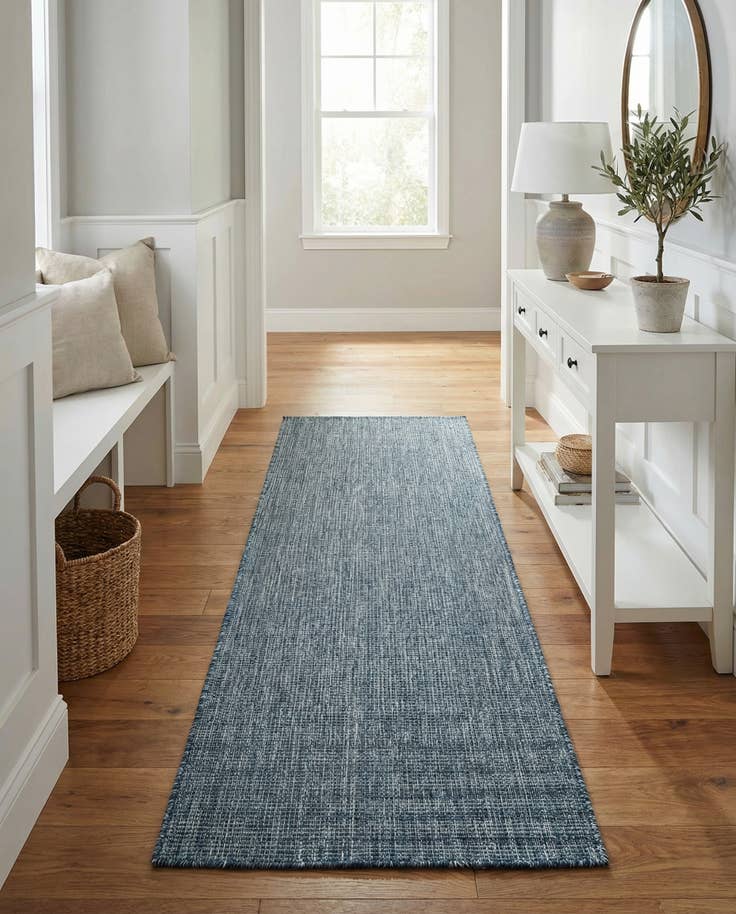 Detail image of 2' 7 x 10' Easy-Clean Solid Indoor / Outdoor Runner Rug