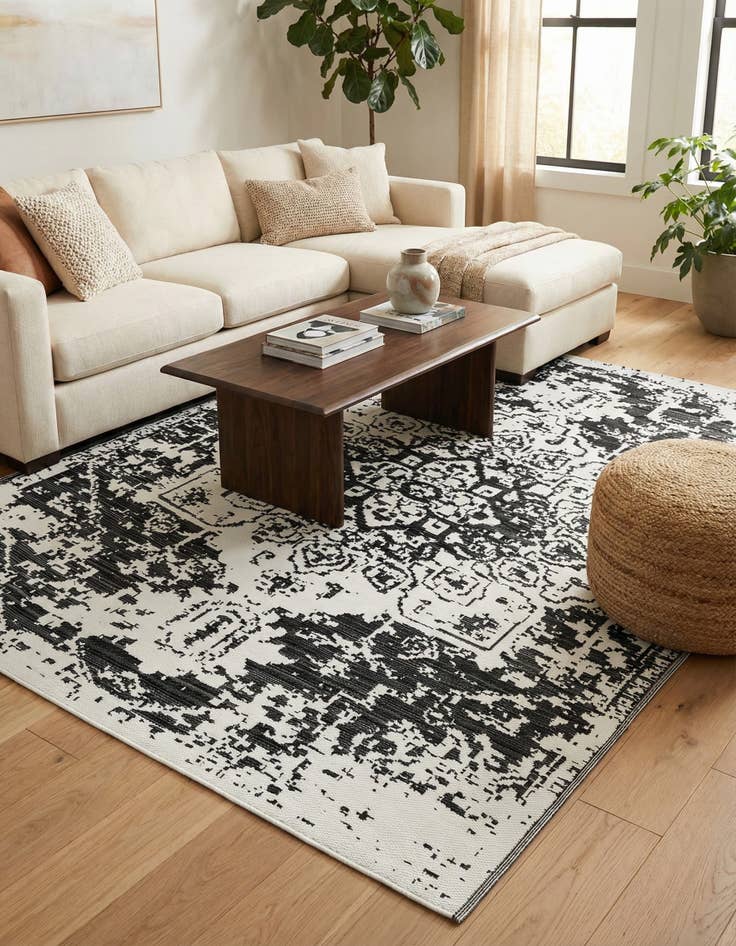 Detail image of  7' 10 x 10'  Washable Vista Breeze Indoor / Outdoor Rug