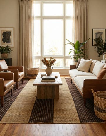 6' x 8' 8 Hand Knotted Modern Ziegler Rug
