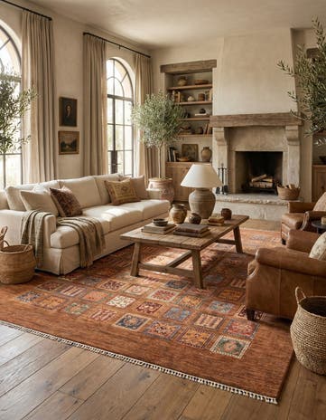 8' 5 x 11' 4 Hand Knotted Ariana Ziegler Rug