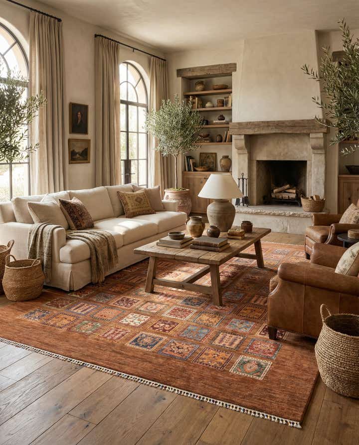 8' 5 x 11' 4 Hand Knotted Ariana Ziegler Rug