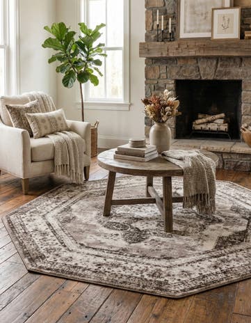 7' 10 x 7' 10 Monte Carlo Octagon Rug