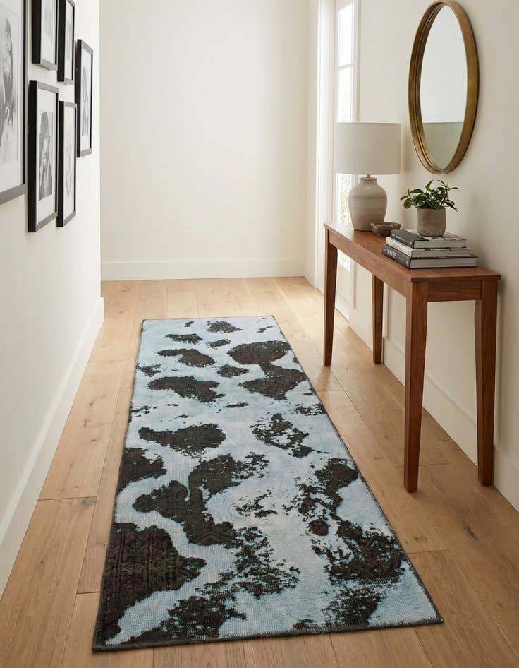 Detail image of 2' 4 x 7' 10  Hand Knotted Ultra Vintage Persian Wool Runner Rug