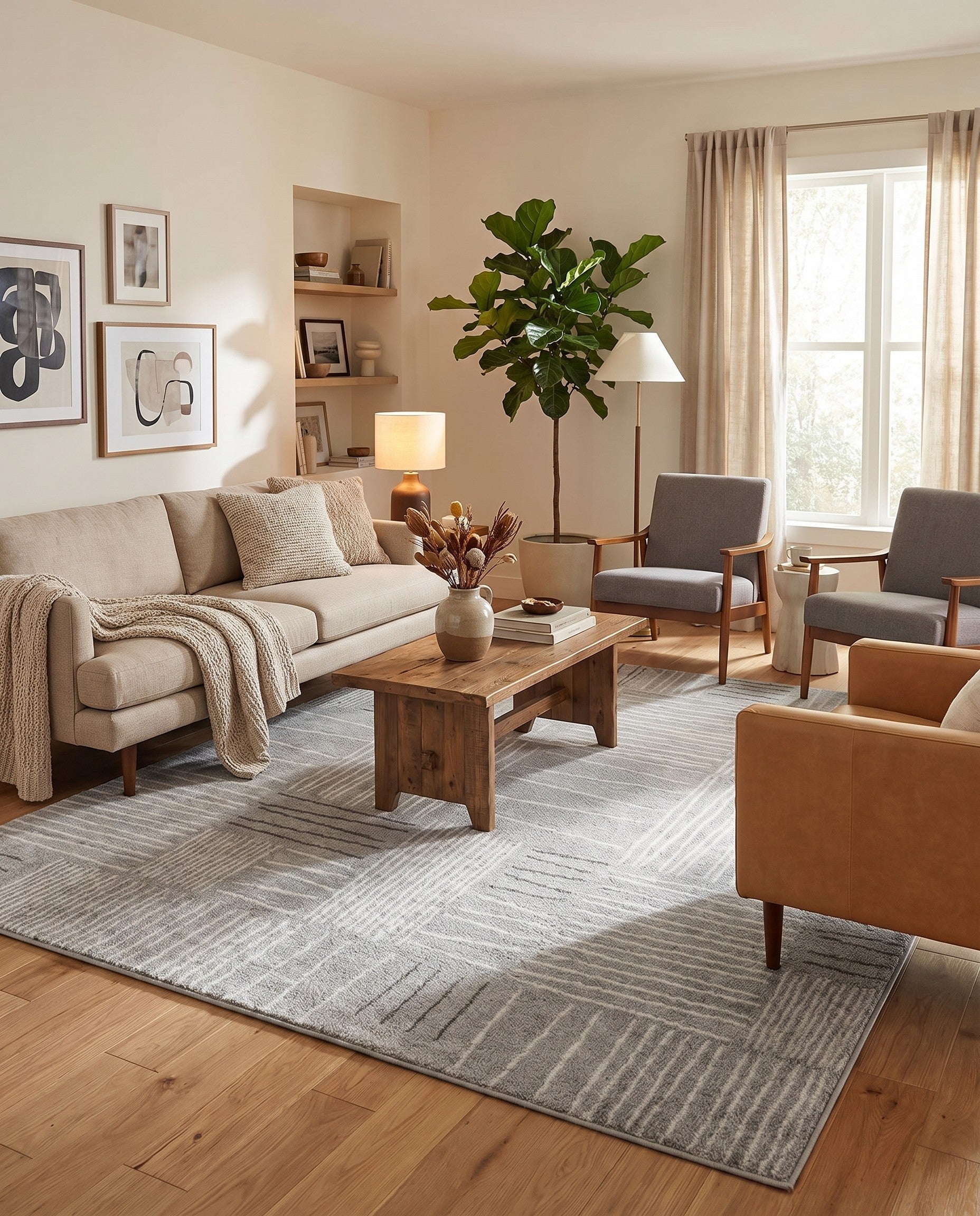 7' 10 x 7' 10 Hanahan Square Rug