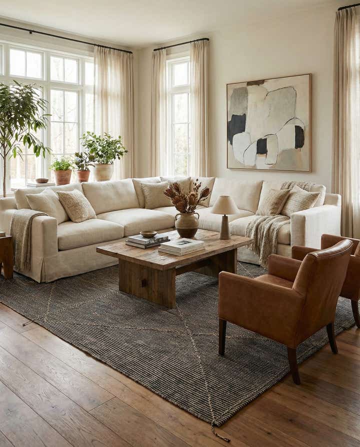 9' 6 x 14' 7 Hand Knotted Moroccan Wool Rug