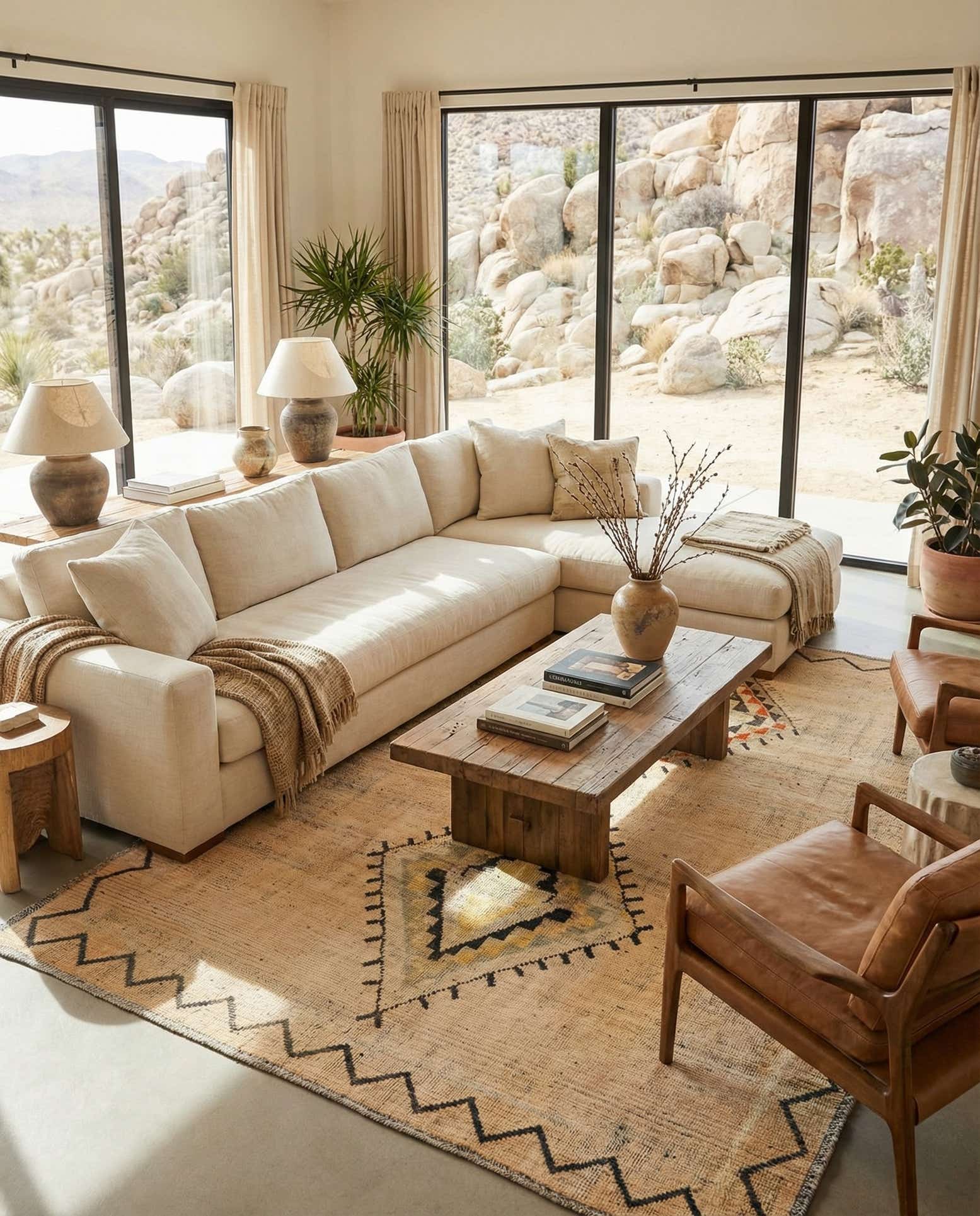 9' x 11' 8 Hand Knotted Moroccan Wool Rug