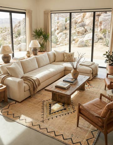 9' x 11' 8 Hand Knotted Moroccan Wool Rug