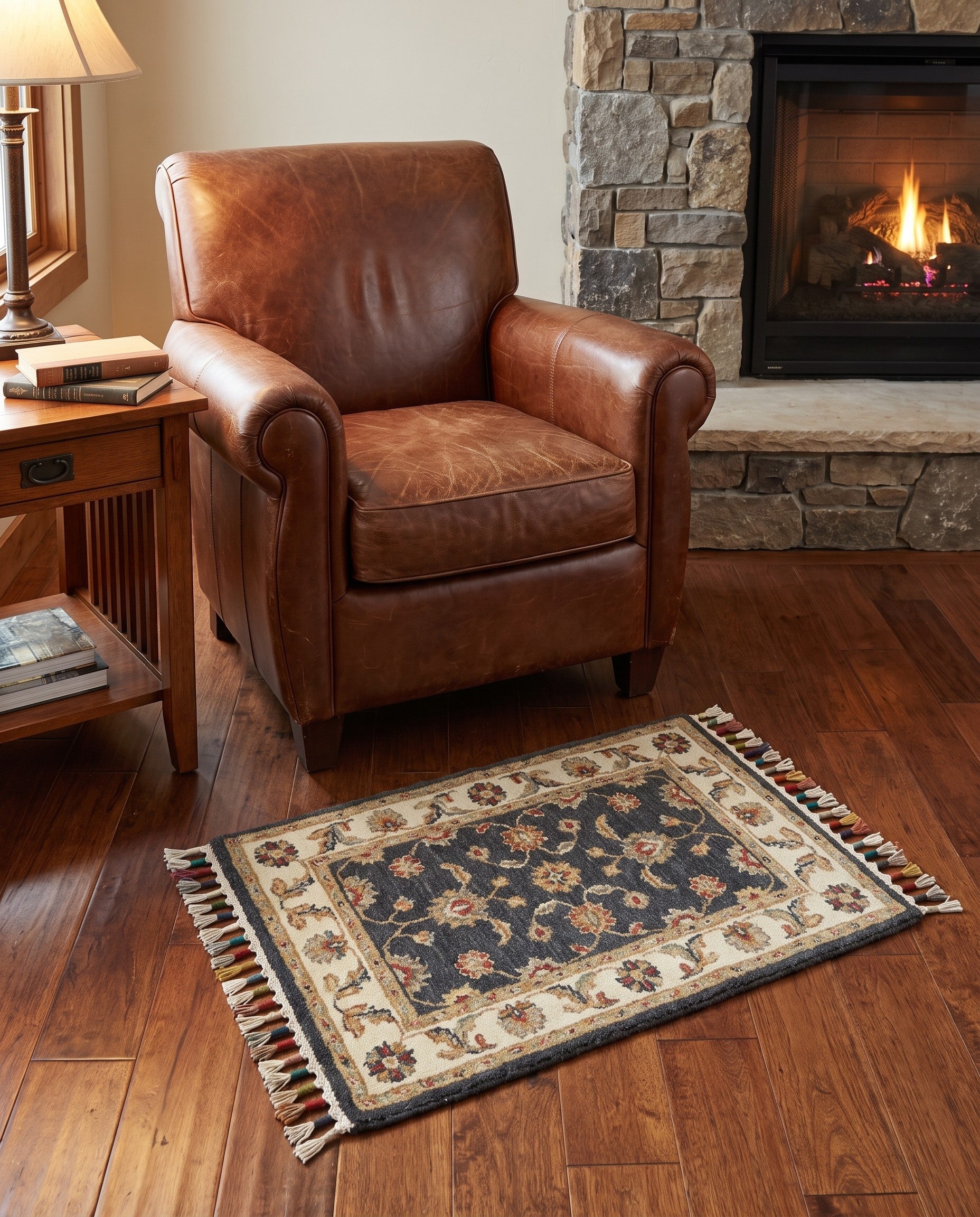 1' 11 x 2' 10 Hand Knotted Ariana Ziegler Rug