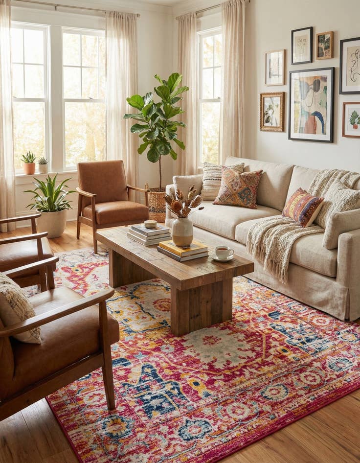 Detail image of 10' x 13' Madeline Vintage Rug