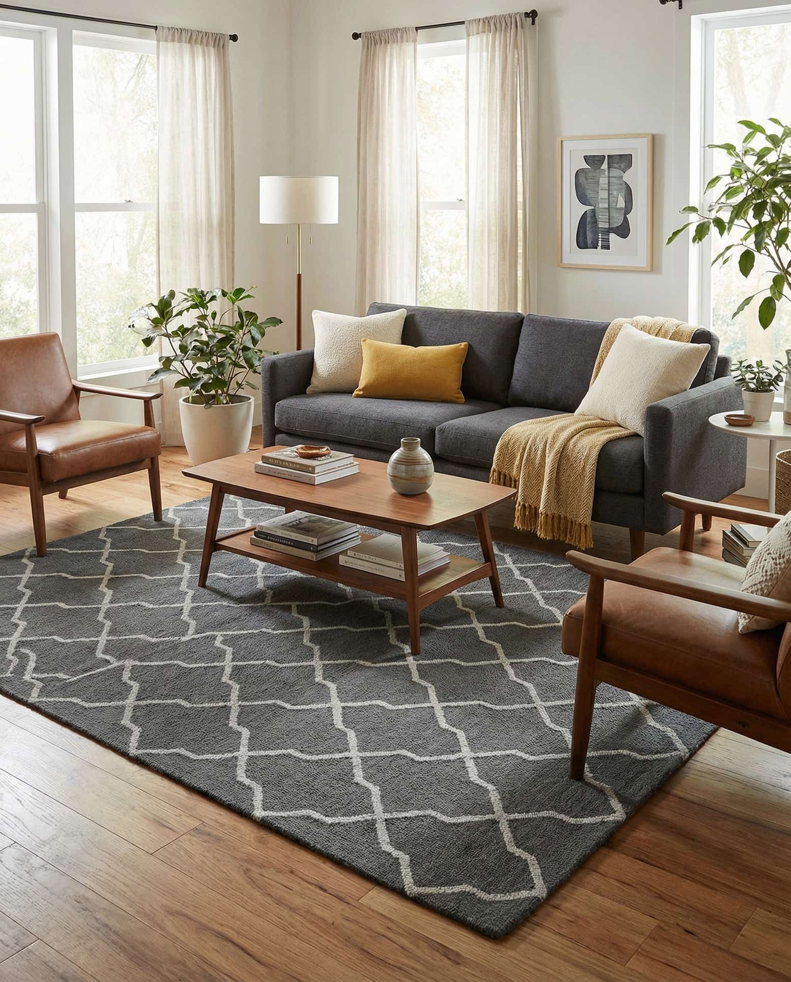5' 1 x 8' Luna Rug